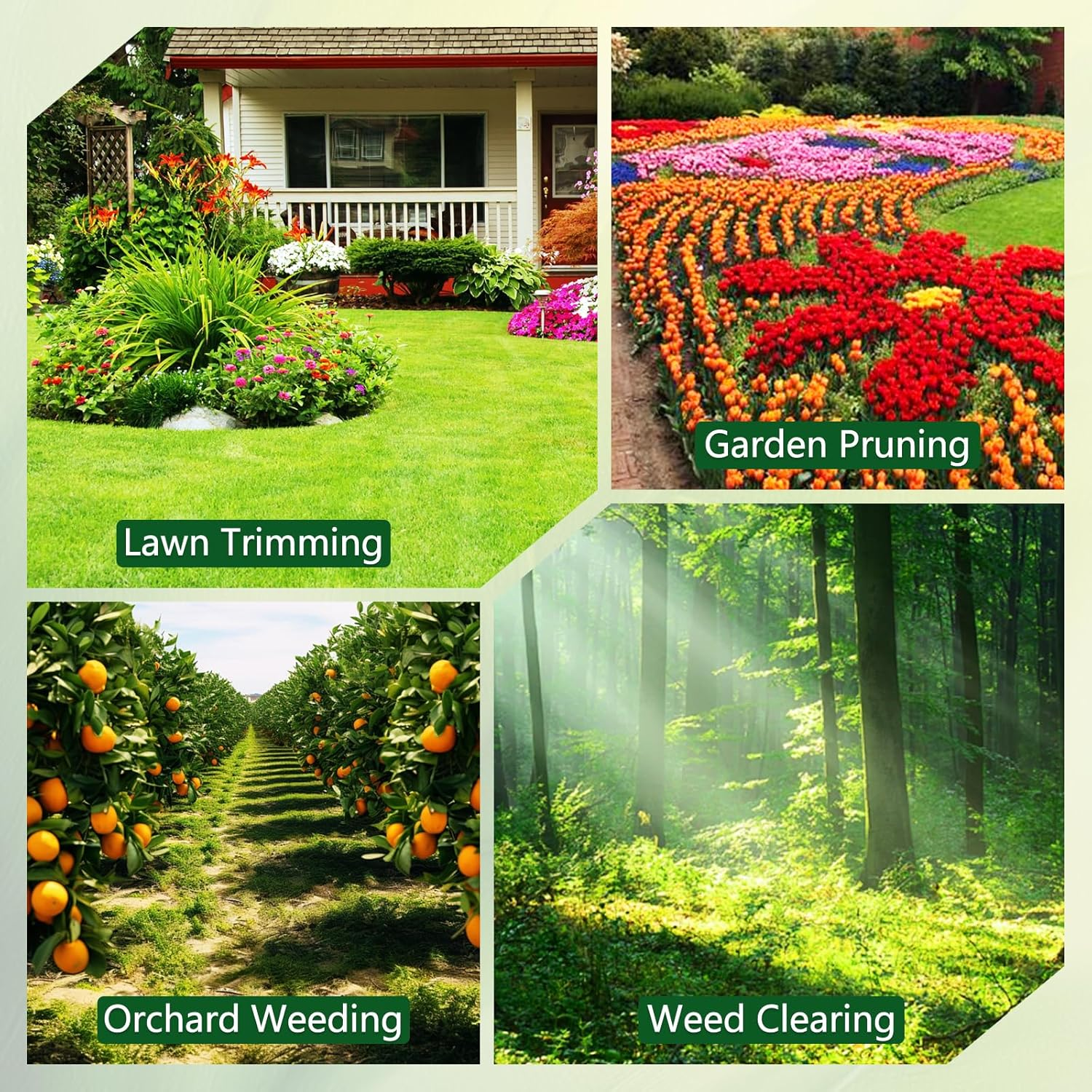 UCINNOVATE 0.118 Inch Twist Whipper Snipper Cord, Commercial Grade 3Mm Spiral Trimmer Line 233Ft/71M, Flexible Nylon Weed Wacker String for Lawn Mower Cutters, Reduce Noise, Wear-Resistant, Orange image number 3