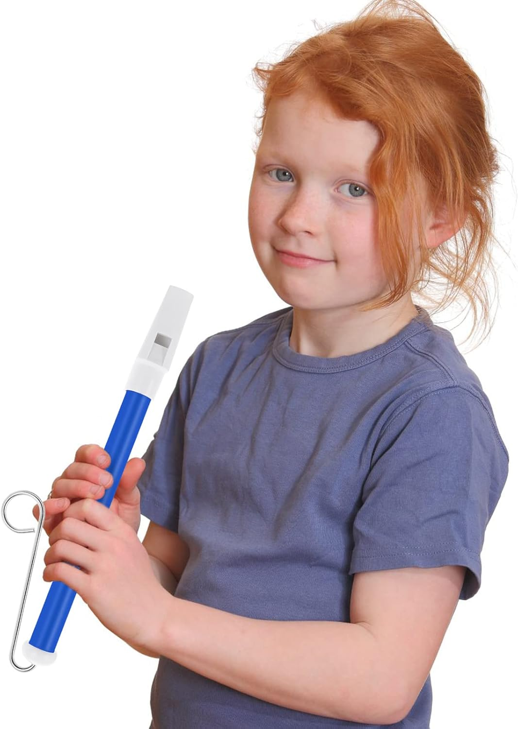 Abeillo Slide Whistle Instrument, Pack of 2 Plastic Sliding Whistle with Stainless Steel Glide Bars for Boys and Girls for Practising Music, Professional Musical Instrument for Beginners image number 1