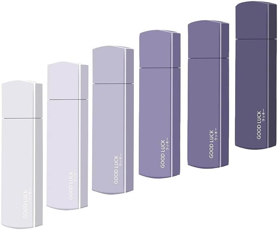 6 Pcs White Out Correction Tape, Cute Macaron Color for Instant Correction, for Students and Office Workers (Gradient Pink)