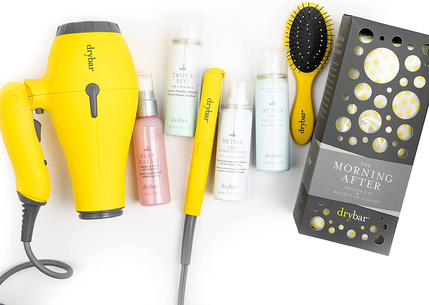 Drybar Lil' Lemon Drop Detangler to Go Travel - Sized image number 4