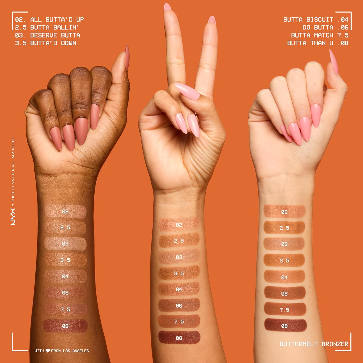 NYX Professional Makeup BUTTERMELT BRONZER BUTTA than U (Pack of 2) image number 3