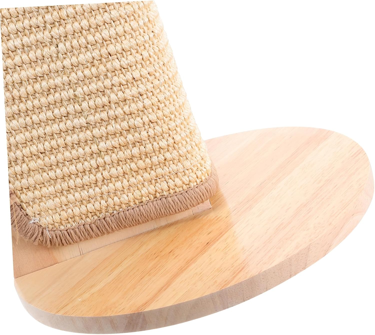 COHEALI Natural Sisal Cat Scratcher, Corner Scratching Post, Furniture Protector Pad for Cats and Kitten Play Areas image number 1