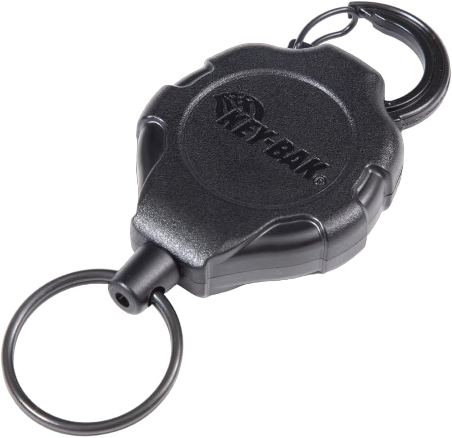 KEY-BAK Ratch-It Retractable Ratcheting Tether with 48" Retractable Cord, 10 Oz. Retraction, Belt Clip Attachment image number 2
