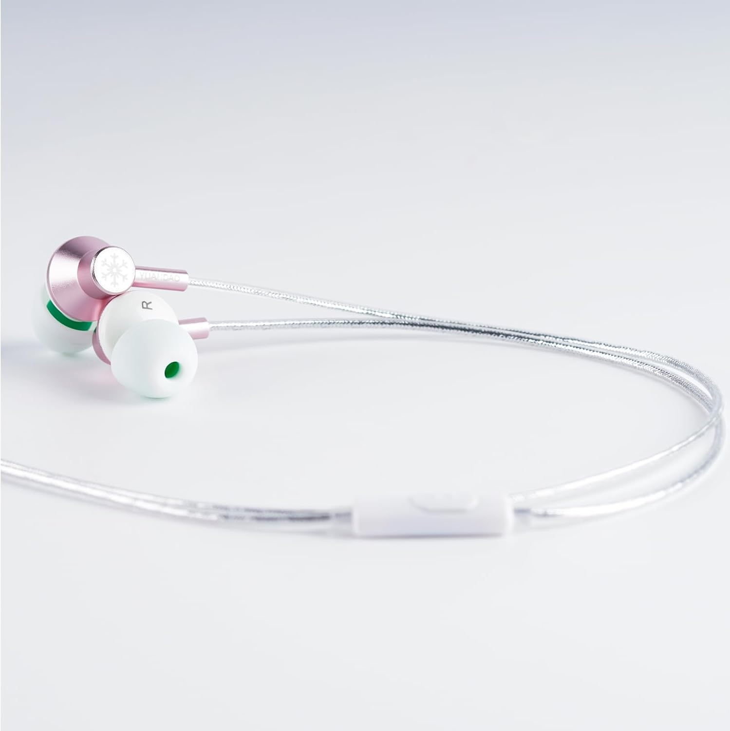 NICEHCK Stringsnow Wired Earbuds, 10Mm Dynamic Driver PEEK PU LCP Diaphragm Hifi In-Ear Headphones for Ipad, Laptop, MP3, Android Fits All 3.5Mm Jack Device (Pink 3.5Mm No Mic) image number 5