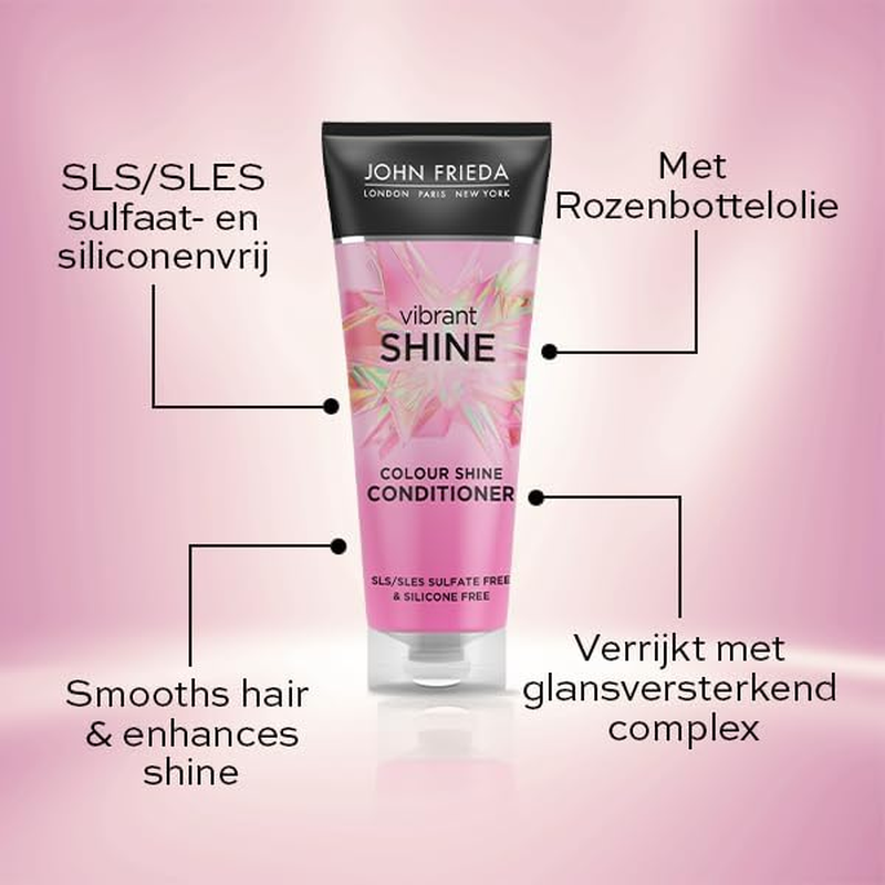 John Frieda - Vibrant Shine Color Conditioner - 250 Ml/Hair Care /250 image number 2