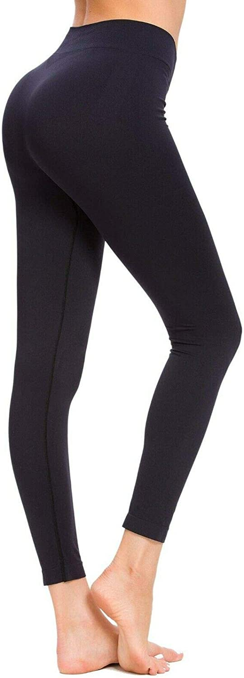 Women Workout Yoga Leggings High Waist Floral Fragrance Compression Tummy Control Pants