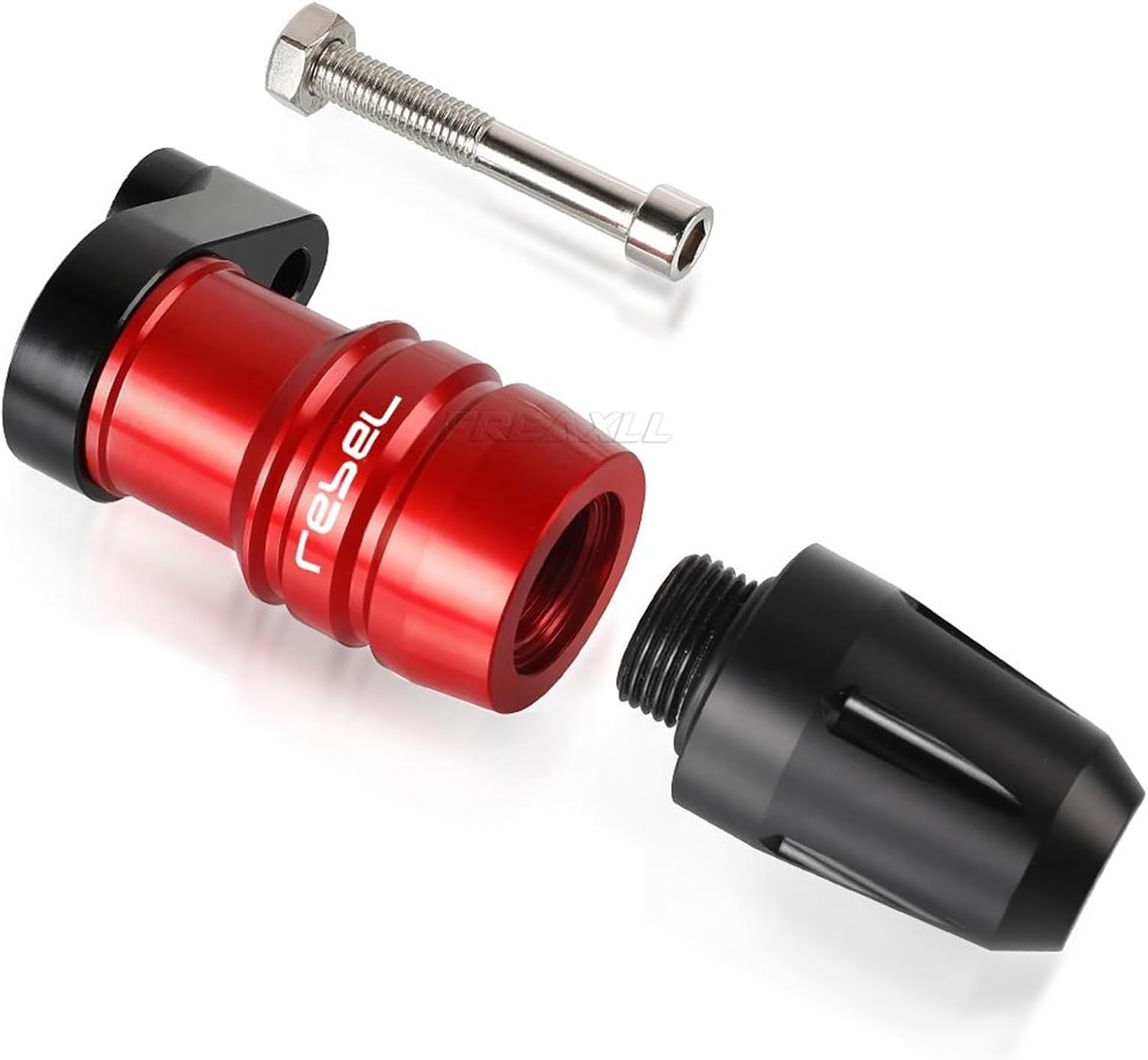 Motorbike Frame Sliders for H┐ONDA Rebel CMX 300 500 CMX300 CMX500 Motorbike CNC Accessories Exhaust Frame Sliders Crash Pads Falling Protector Rebel500 (Color : Black, Size : 1 Piece) image number 5