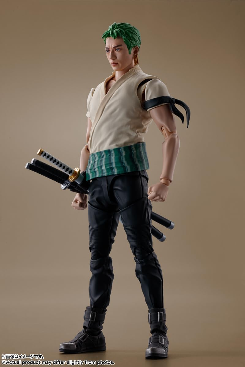Tamashii Nations - S.H.Figuarts Roronoa Zoro (A Netflix Series: ONE Piece) Action Figure image number 5