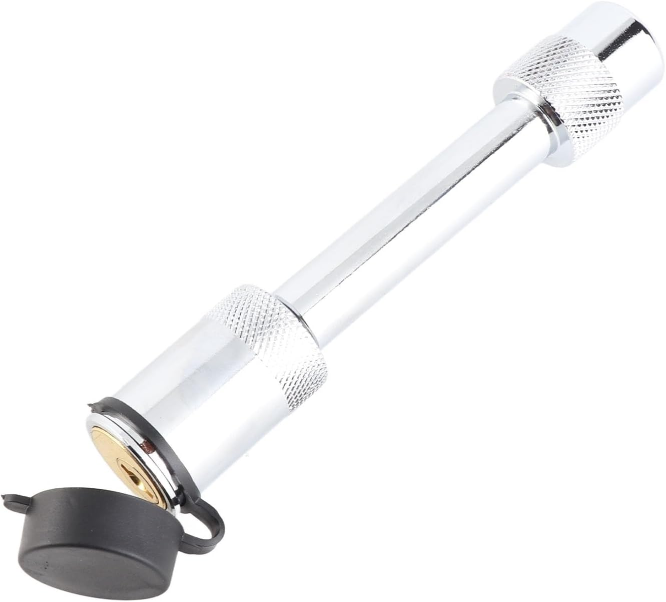 Stainless Steel Barbell Locking Hitch Pin for Trailer Hitch Locking Tow Pin with 3 Keys Fit image number 6