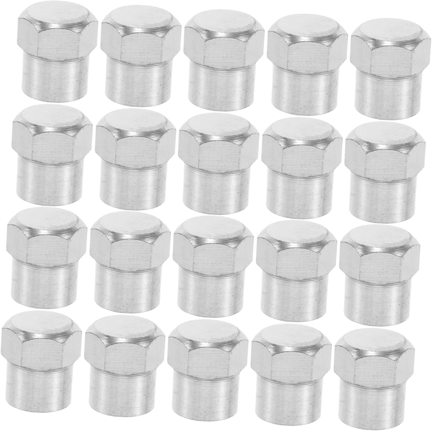 Kichvoe 20Pcs Tire Valve Stem Caps Set for Car, Truck, Bicycle Wheels &ndash; Dustproof Valve Core Covers for Automotive Exterior, Compatible with Road and Off-Road Tires image number 5