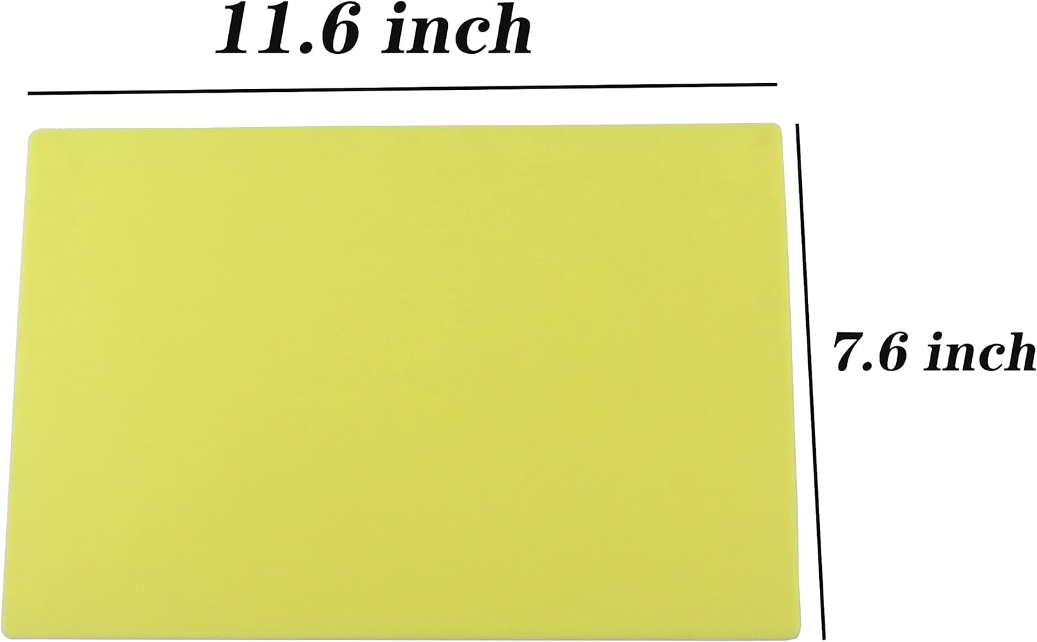 Aokbean Blank Tattoo Practice Skin - 3Pcs 1.2Mm Thick 7.6 X 11.6 Inch Double Sides Tattoo Fake Skin Pads for Beginner or Artist Tattooing Supplies image number 2