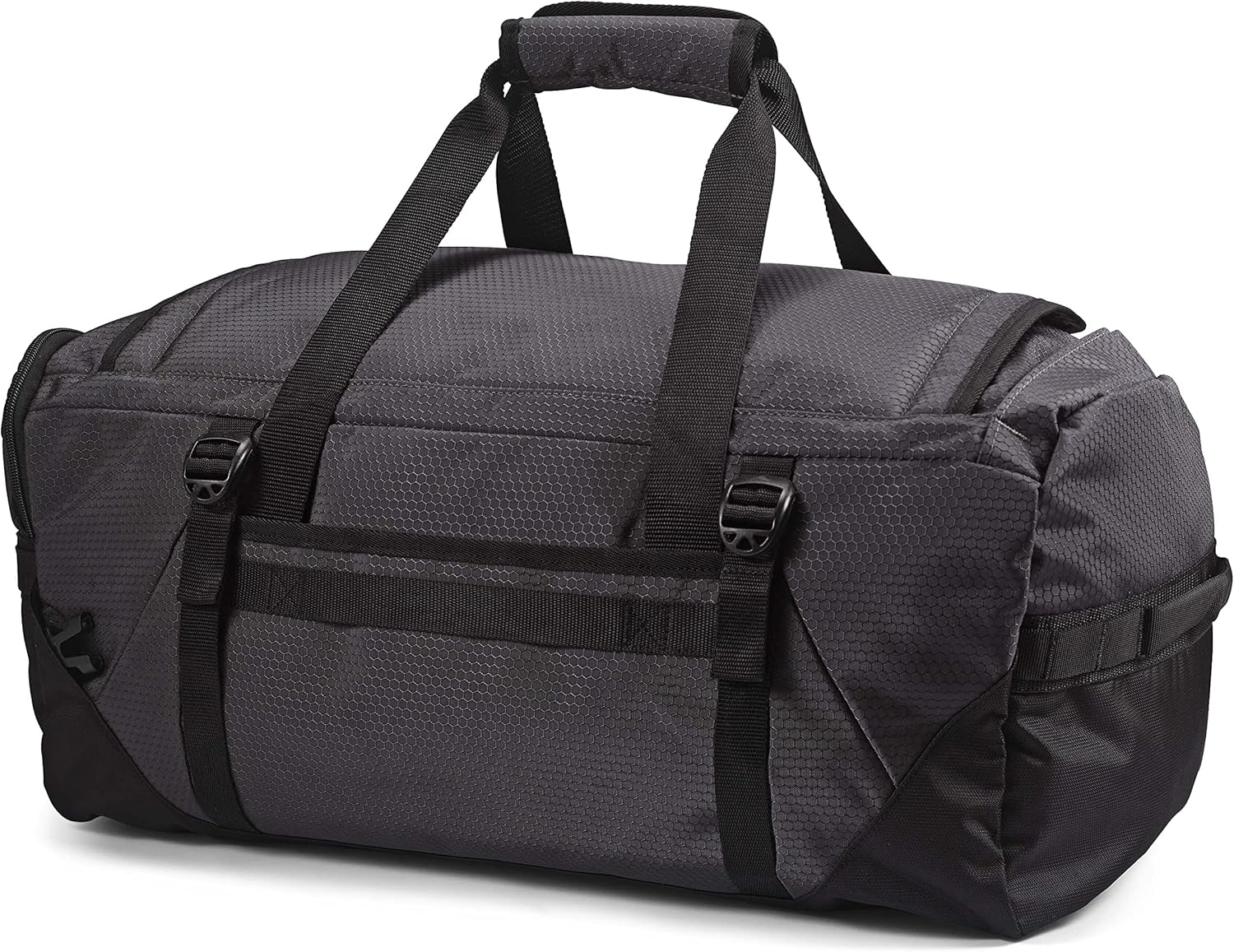 High Sierra Fairlead Wheeled Duffle - Mercury/ Black image number 4