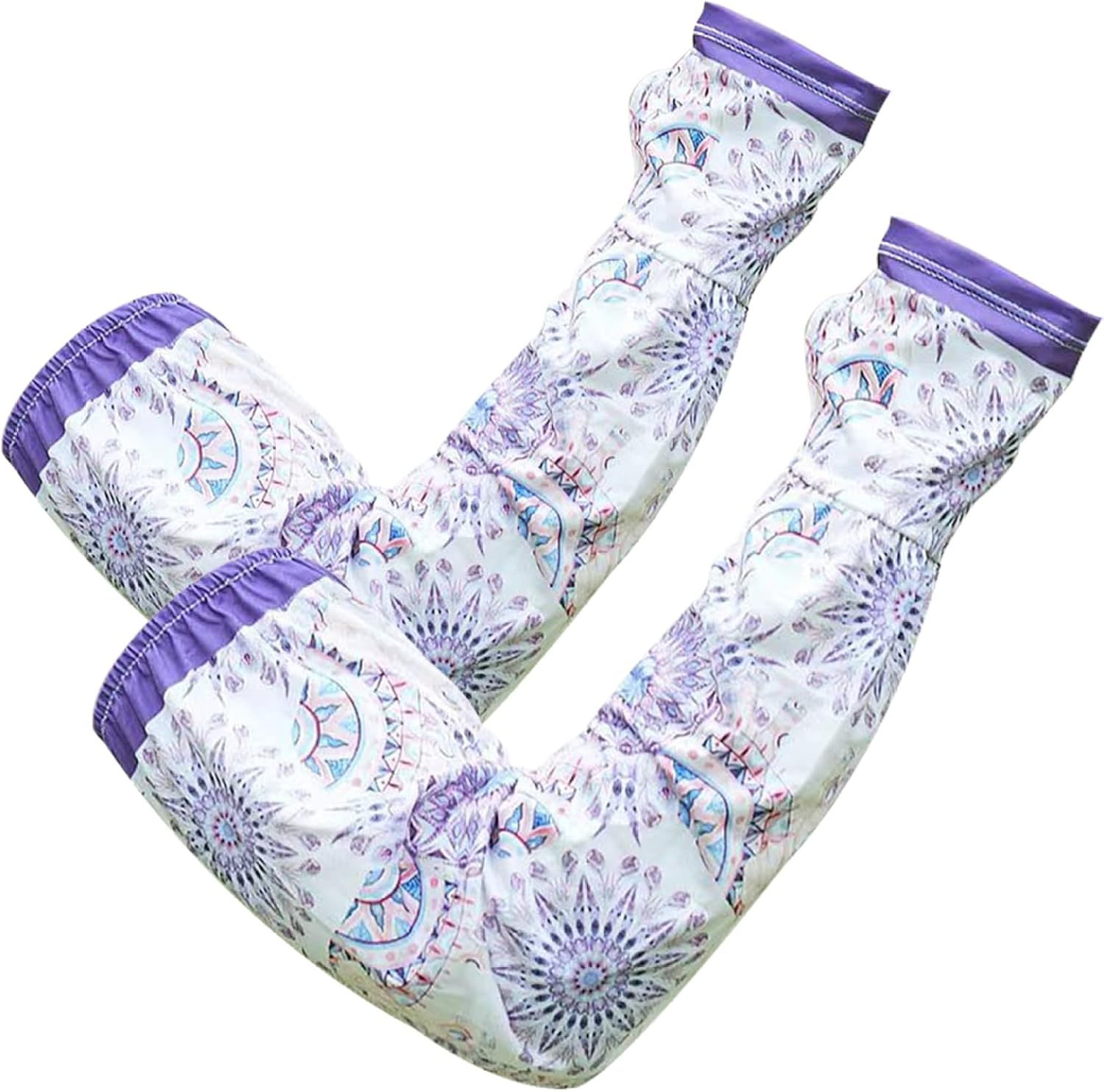 Gardening Cooling Arm Sleeves Floral UV Cooling Arm Sleeves Farm Sun Protection Garden Sleeves Protective Arm Sleeves for Women One Size Fits Most Arm Sleeves