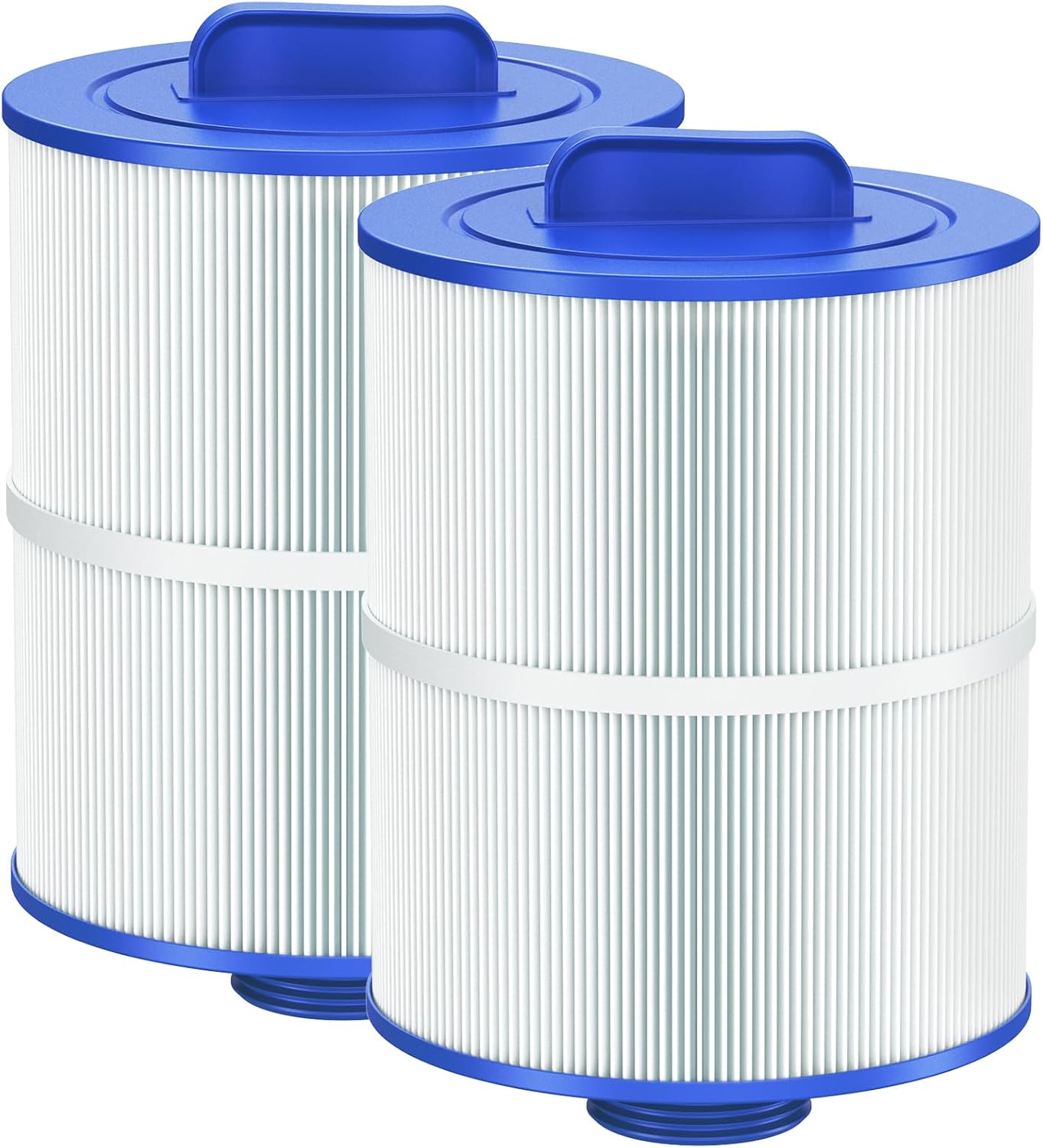 PAS50SV-F2M Hot Tub Spa Filter Cartridge, Compatible with Filbur FC-0311, Unicel 6CH-502, Master Deluxe M60506, Magnum AR50, Baleen AK-90161, Excel Filters XLS-604 Artesian Spas Filter, 2 Pack