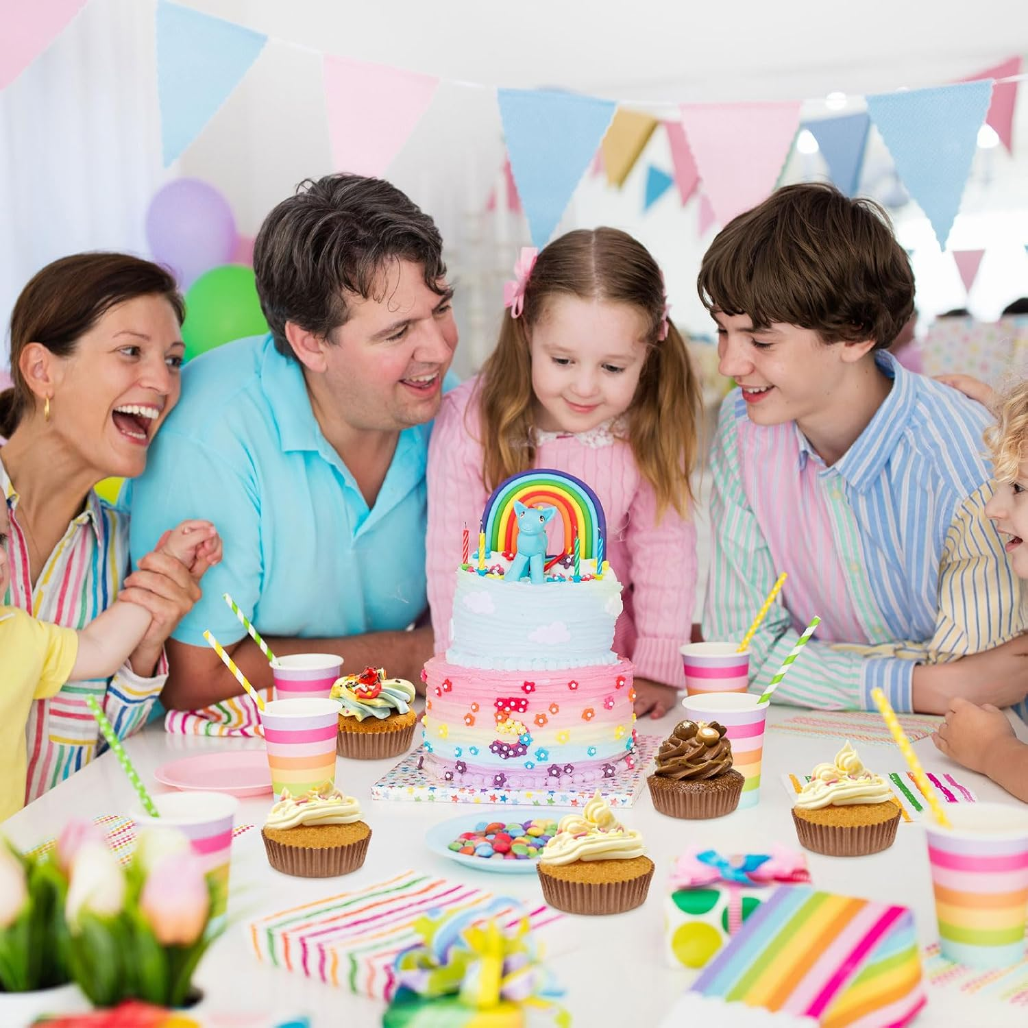 Uiifan Disposable round Cupcake Liners Paper Baking Cups Wrappers Cupcake Paper Microwave Oven Safe Bakeware Mold for Snacks Cakes(Natural,50 Pack)