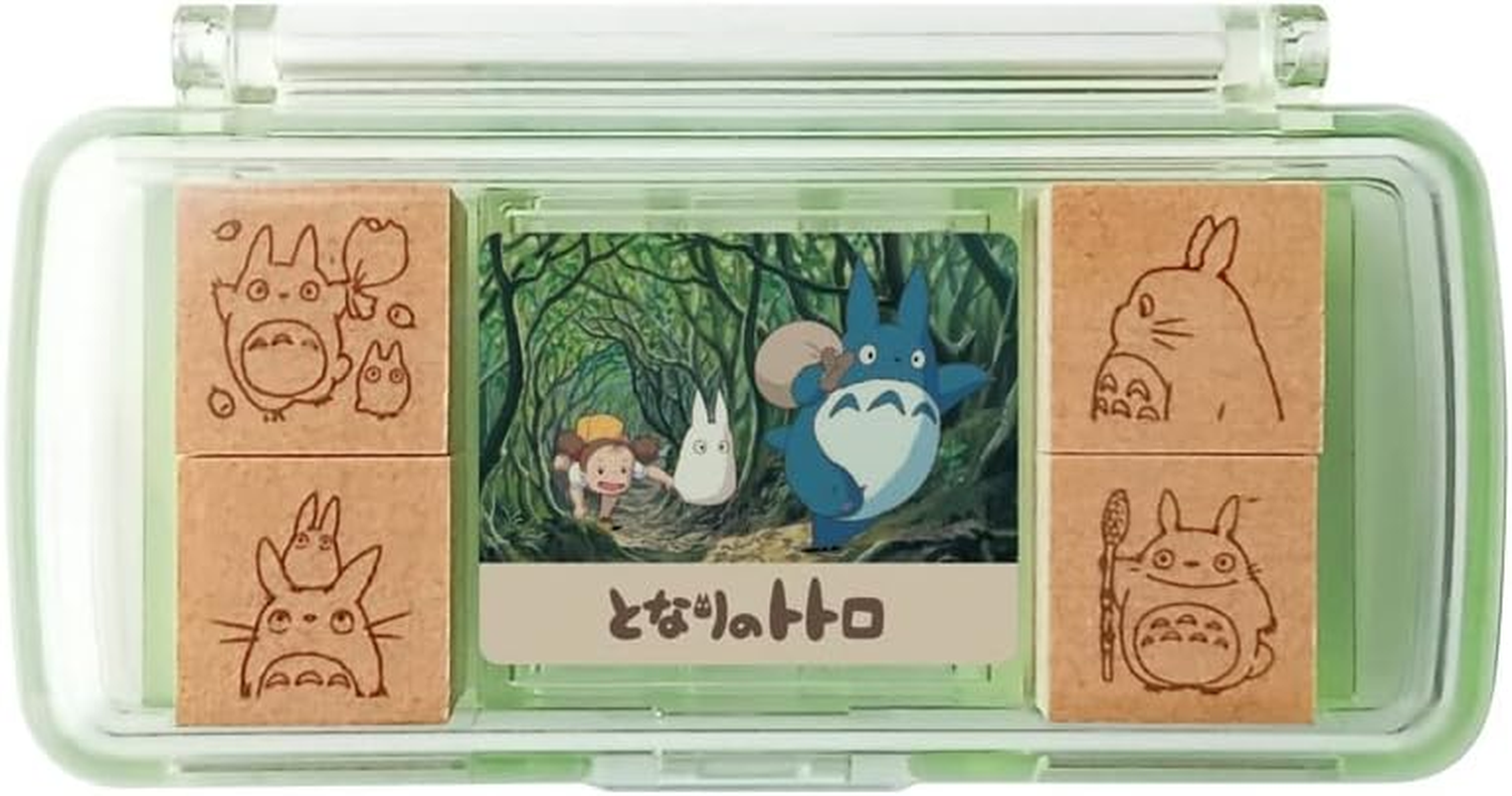 Beverly Ghibli My Neighbor Totoro Stamp Hanko Mini Stamp Medium Totoro SGM-013 image number 4