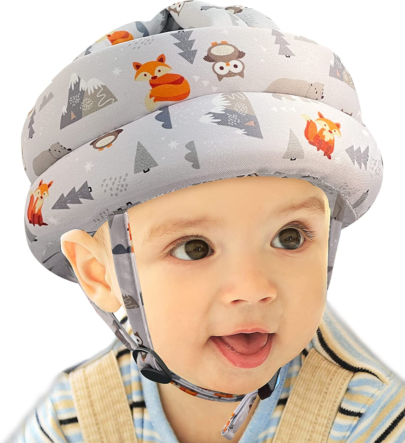 Baby Helmet for Crawling Walking I Baby Head Protector No Bumps and Soft Cushion Infant Baby Safety Headguard I Toddler Helmets 1-2 Years Old, 6-12 Months