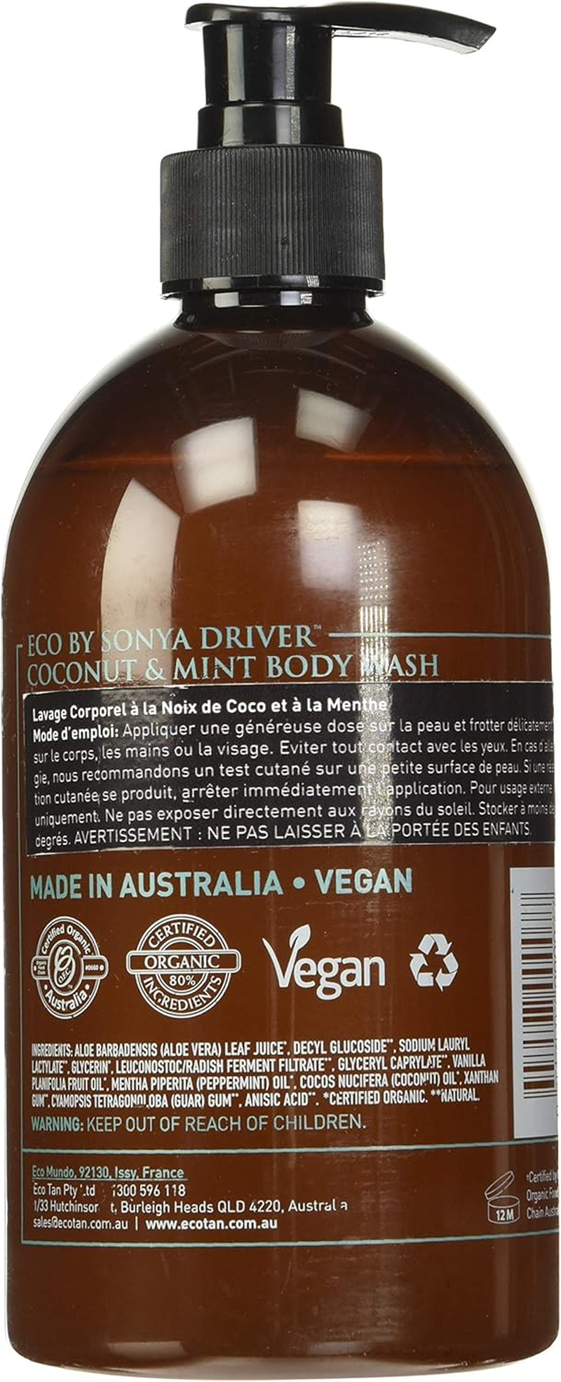 Eco by Sonya Driver Coconut Mint Body Wash image number 1