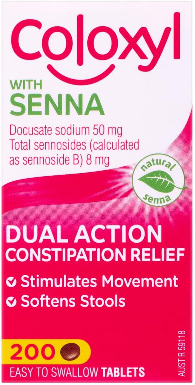 With Senna 200 Tablets image number 3