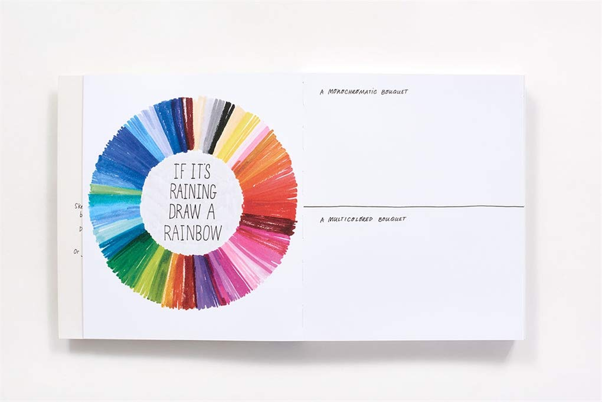 Draw Every Day, Draw Every Way (Guided Sketchbook): Sketch, Paint, and Doodle through One Creative Year image number 3