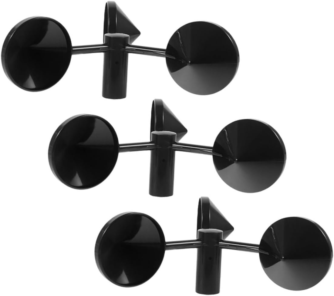 Yardwe 3Pcs Anemometer Wind Cups for Accurate Measurement Air Flowing Meter Cup Handheld Speed Indicator image number 6