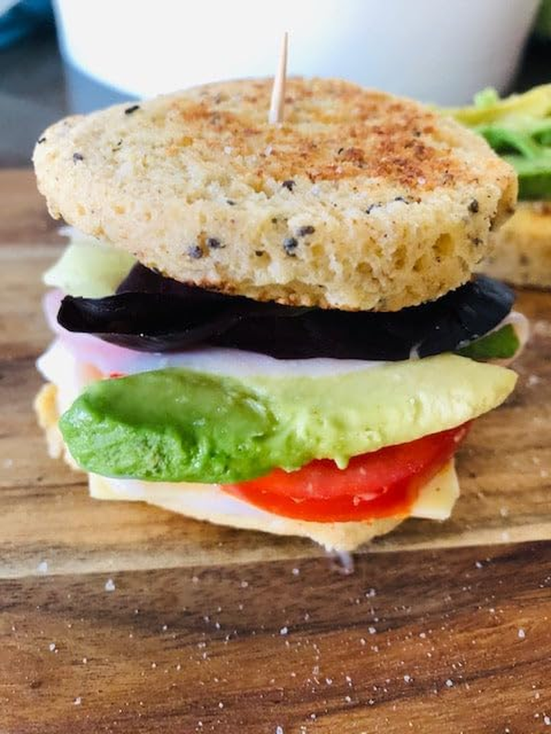 Get Ya Yum on 90-Second Bread in a Mug Mix English Muffin VALUE PACK - 5 X Mug Mix: No Sugar Added, Gluten Free, Low Carb (Keto Friendly) Gut Friendly, Vegan Friendly, <1G Carb per Serve, Plant-Based, 250G image number 1