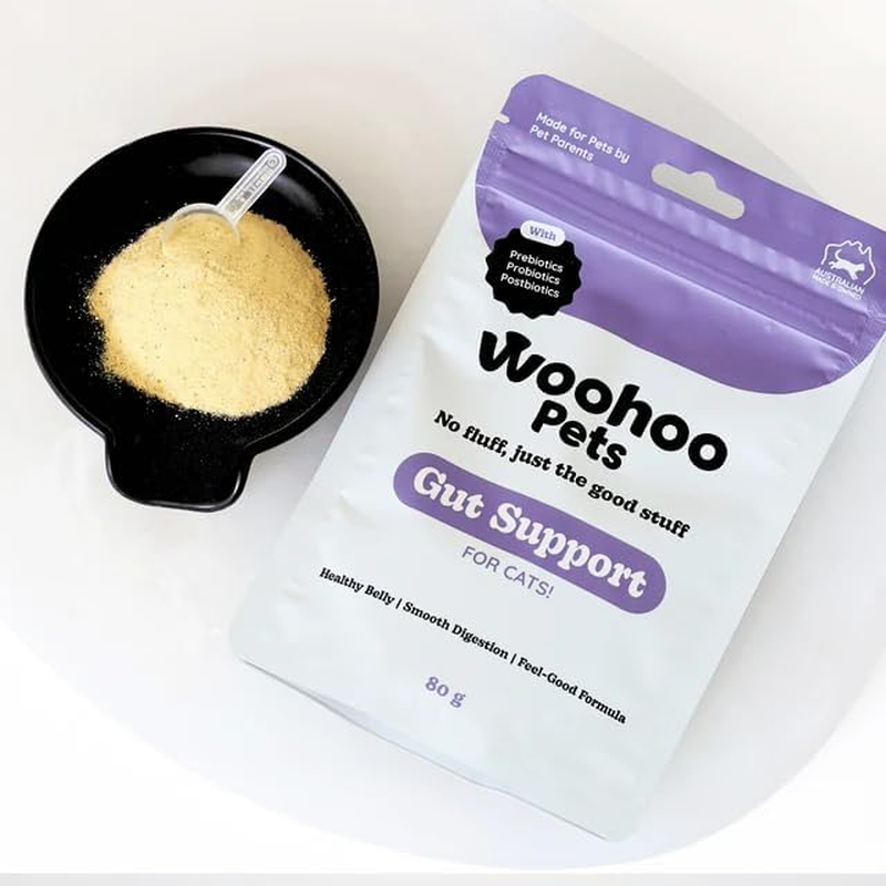 Woohoopets Gut Support for Cats | Healthy Belly & Immune Support, 80G image number 3