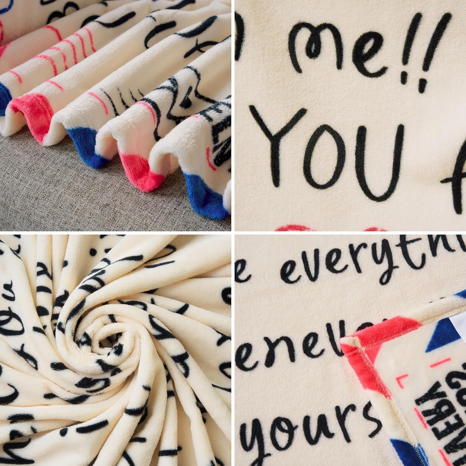 AUMA Gifts for Mom Birthday Mother'S Day - to My Mom Blanket Gift from Daughter Son - Soft Flannel Throw Blanket Presents for Mother Christmas 50" X 60" image number 3