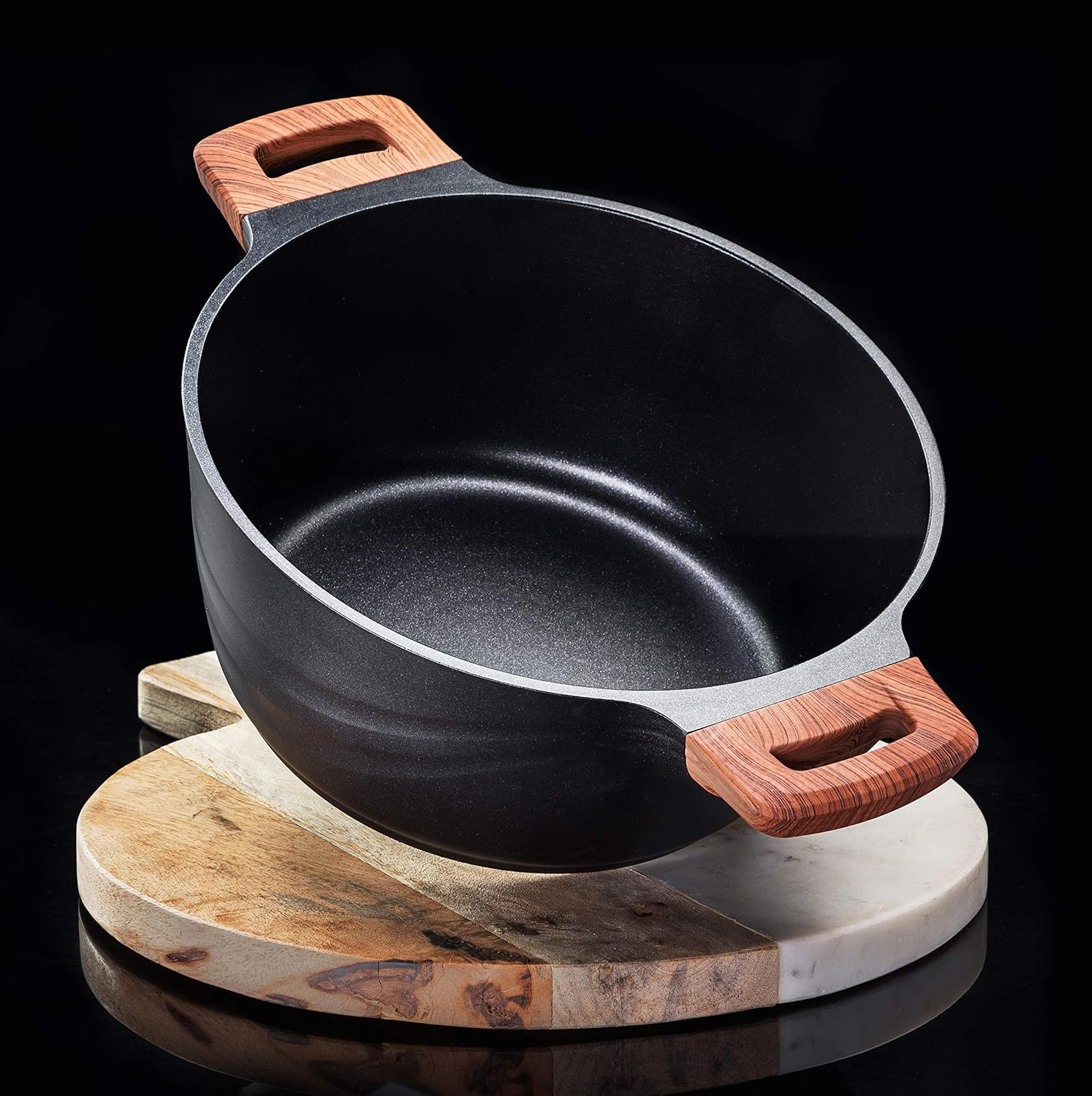 Kleva Range Diamond Earth Premium Non-Stick 7Pc Cookware Set image number 2