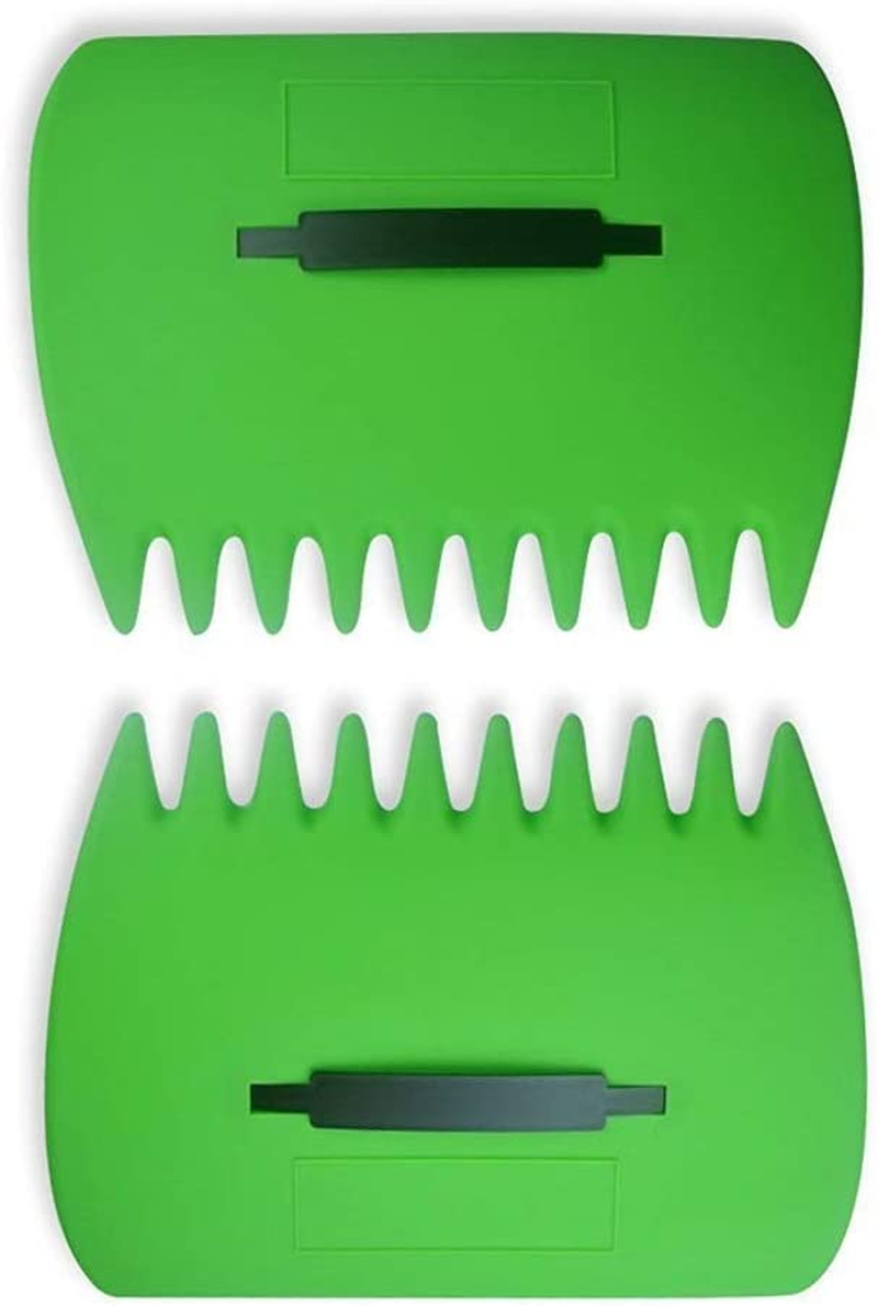 Skycabin Garden and Yard Leaf Scoops,Plastic Grass Scoop,Hand Leaf Rakes Gifts for Mom,Dad,Kids and Leaf Collector for Picking up Leaves, Clippings, Grass (Set of 2) image number 2