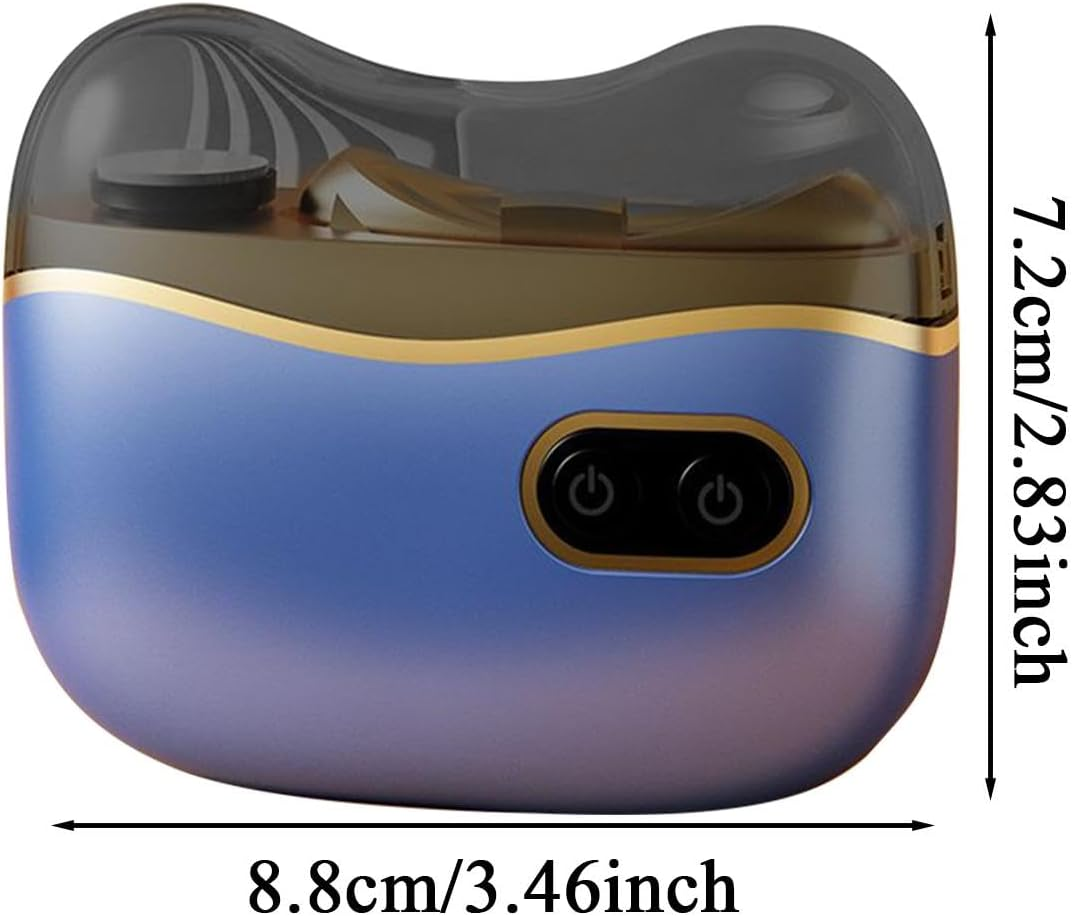 Electric Nail Cutter for Adults - Rechargeable Electric Nail File for Adults | Automatic Nail Cutter with Led Light | Rechargeable Fingernail Cutter with Storage Box for Traveling, Working image number 1