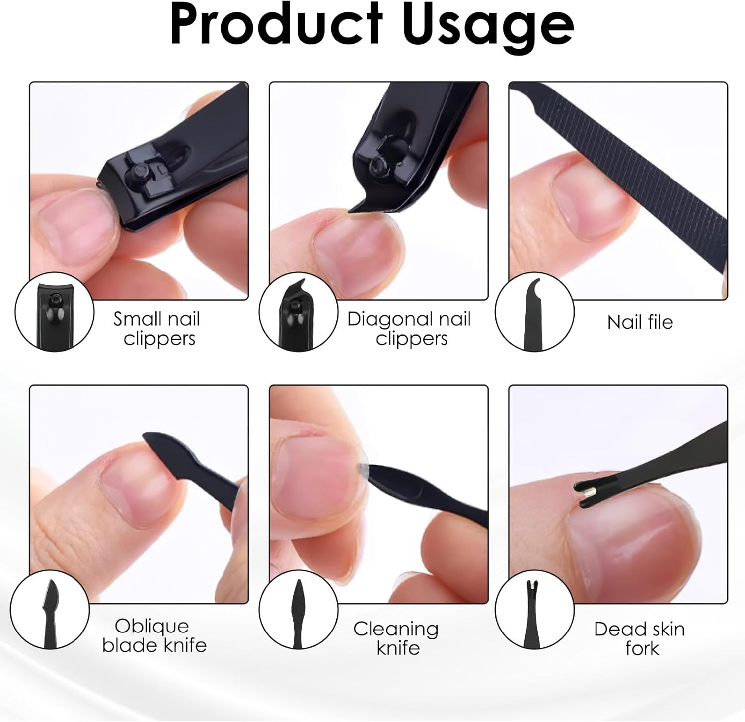 Manicure Set Pedicure Kit Nail Clippers, 2025 Professional Grooming Kit, Stainless Steel Nail Tools 10 in 1 with Luxurious Travel Case Professional Tweezers & Nail File Kit Nail Tools for Men Women image number 1