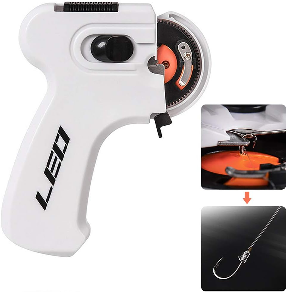 Electric Fishing Hook Tier Machine Fishing Hooks Line Knot Fast Tying Device Equipment