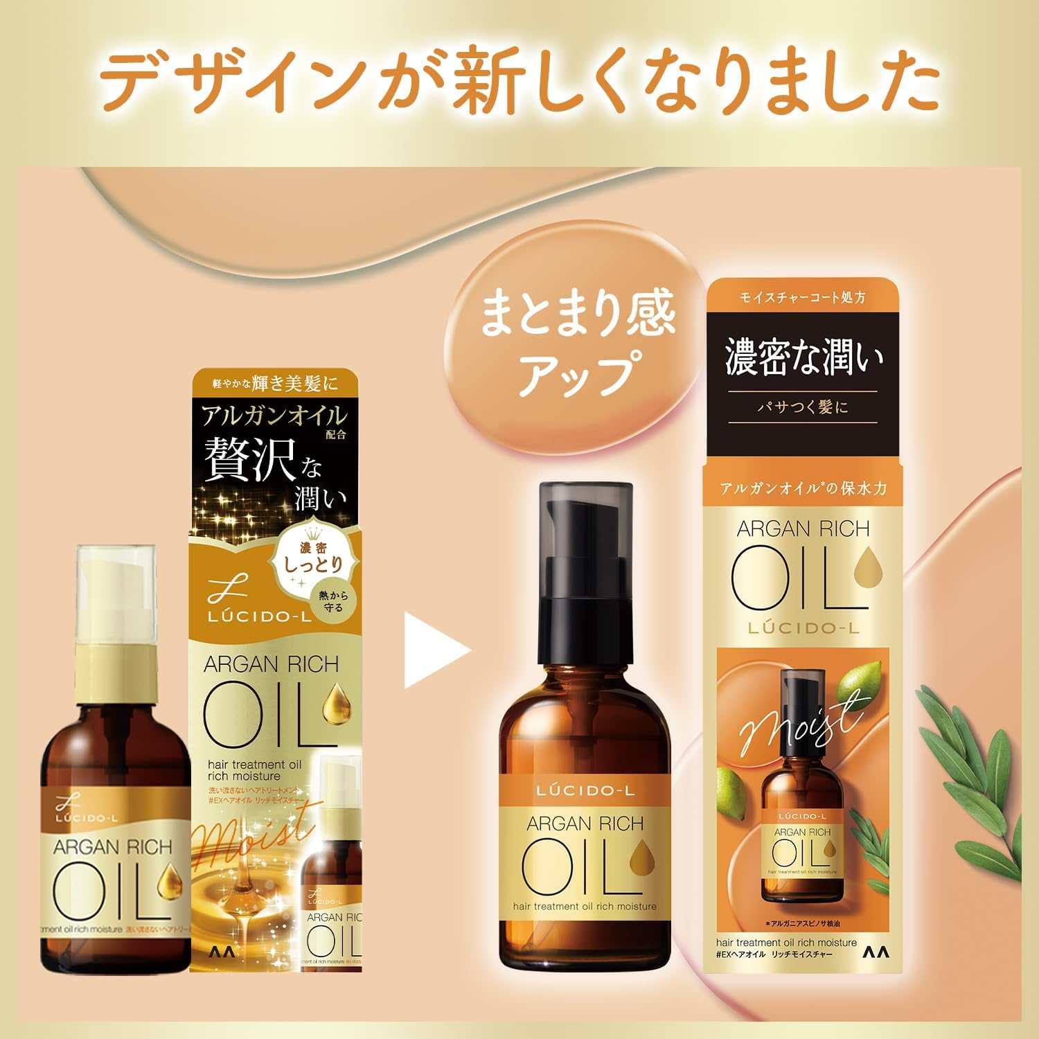 Japan Lucido El Oil Treatment #EX Hair Oil Rich Moisture 60Ml image number 5