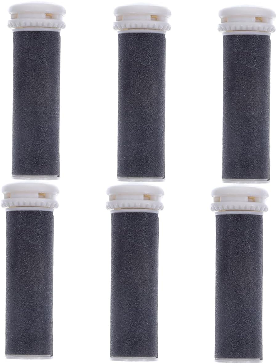 NULYLU 6Pcs Replacement Rollers Heads for Electric Pedicure Foot File Callus Remover Easy to Use image number 3