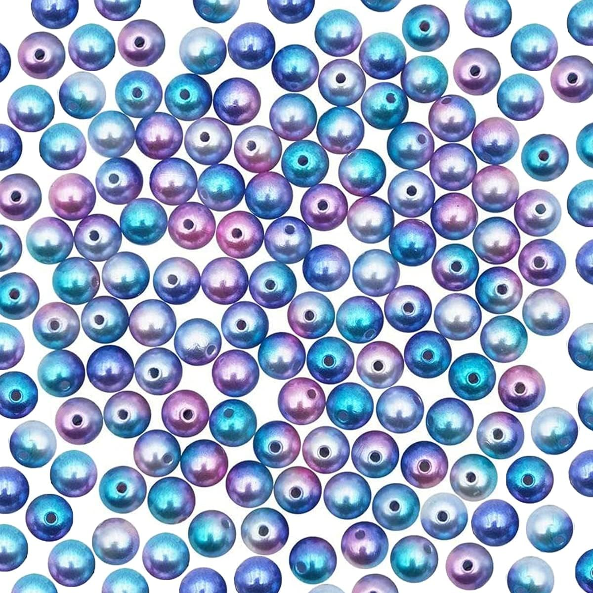 WELANE Pearl Beads, 1000 PCS Gradient Pink Loose Beads for Jewelry, Crafts Making (6Mm/0.23In) image number 4