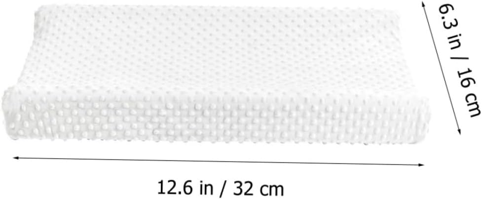 Generic 2Pcs Cover Basket Seat Changing Pad Lounger Table Items Fitted Diapers Polyester image number 1