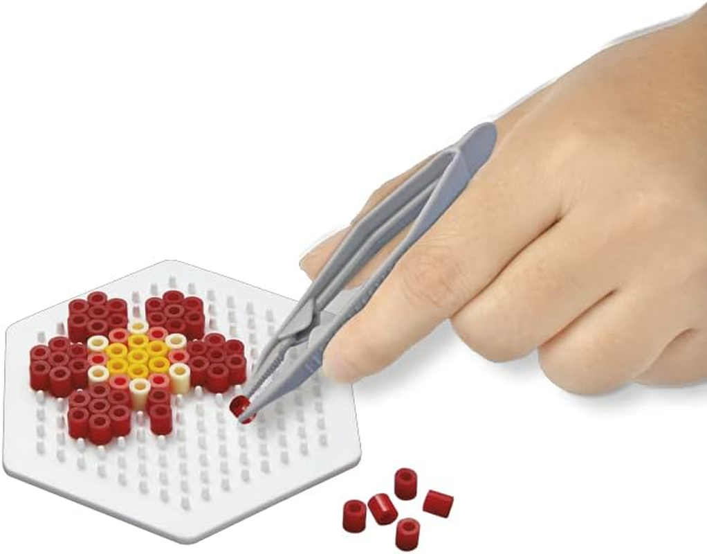 Hama Perlen 4904 3 Pcs Plastic Ironing Beads Tweezers Set Creative Craft Fun for Kids Teens, Grey, Small image number 3