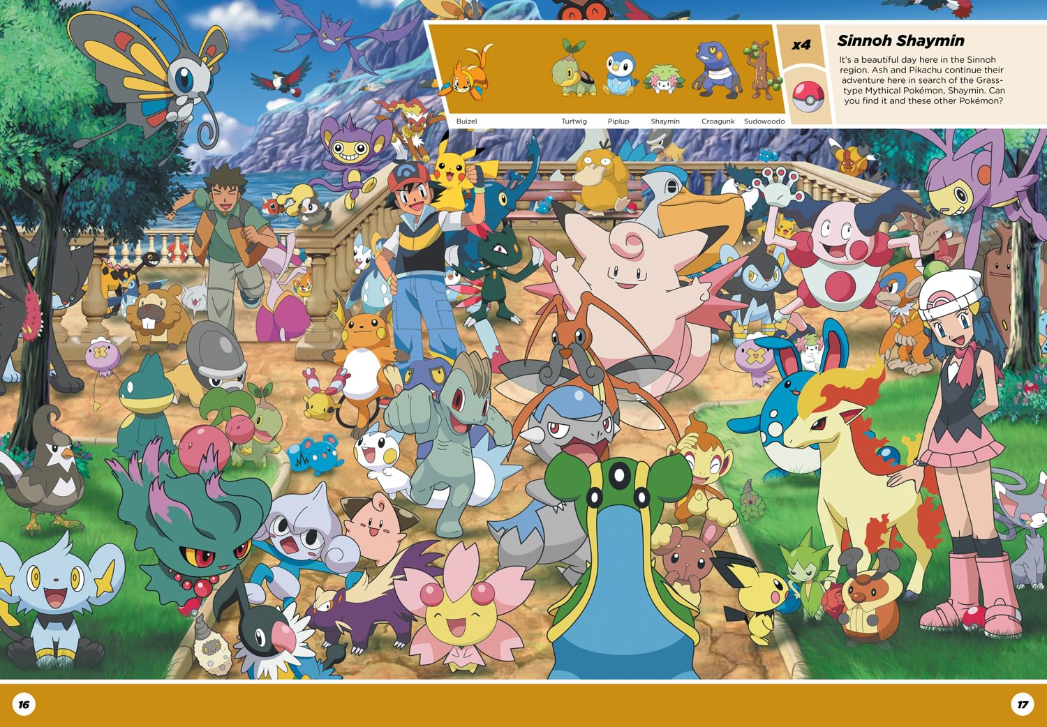 Pokemon Where'S Pikachu?: a Search & Find Book image number 4