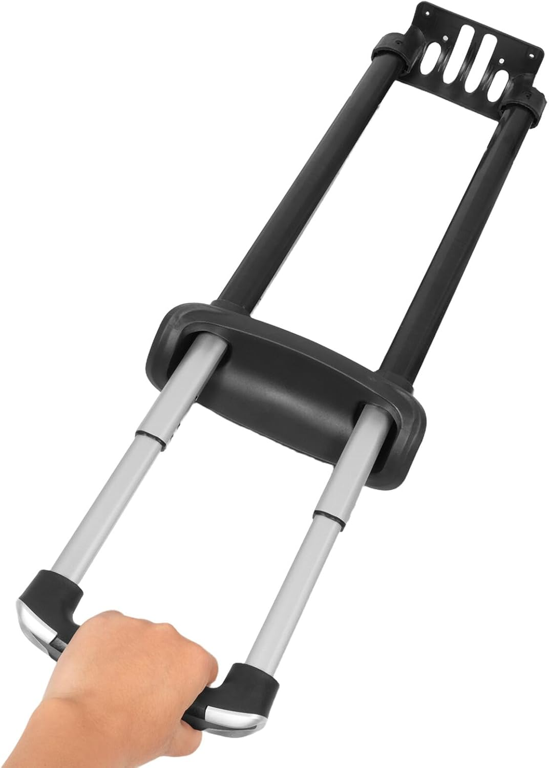 WATIIFUFU Aluminum Telescopic Suitcase Handle Replacement Luggage Trolley Extension Rod with Secure Lock Mechanism Heavy Duty Support Quick Installation for Travel Suitcases image number 2