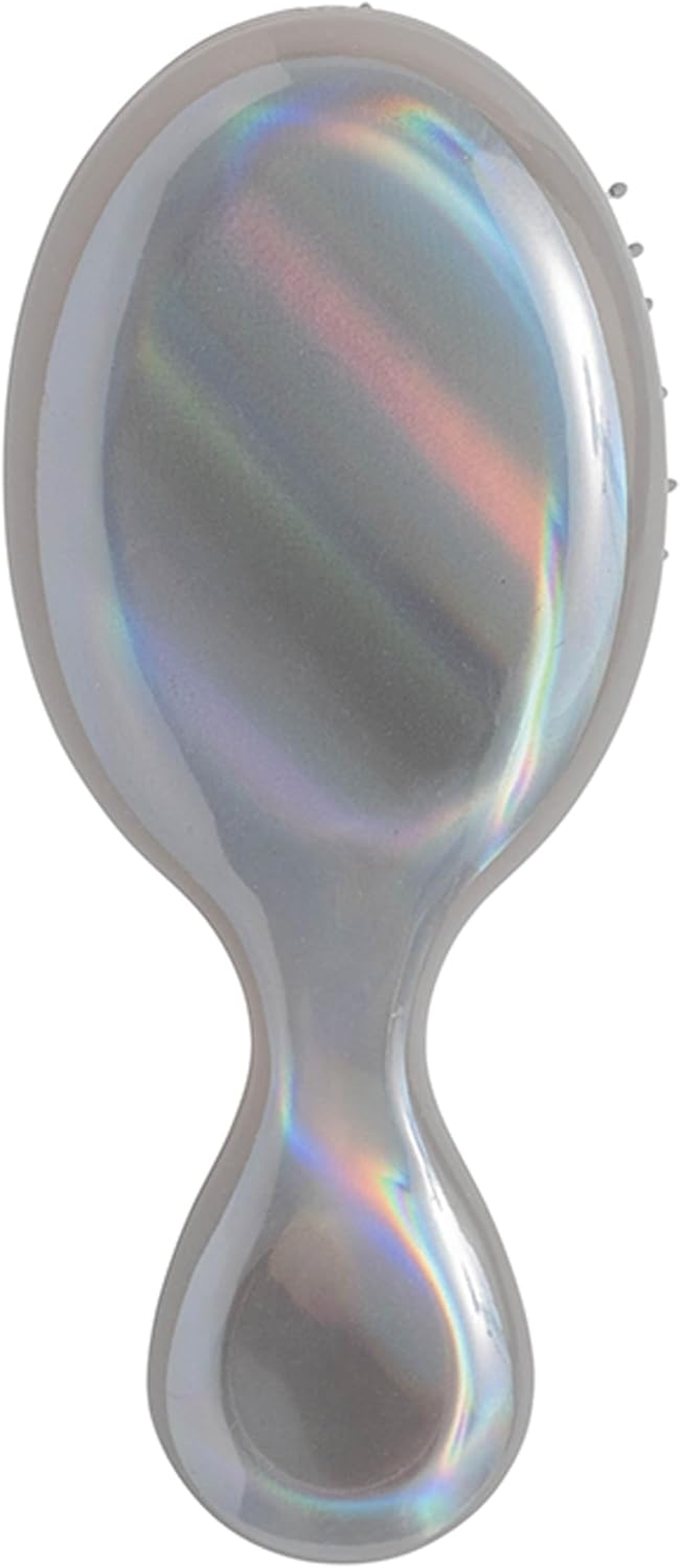 Wet Brush Mini Detangler Hair Brush, Chrome (Iridescence Icon), Detangling Travel Hairbrush, Ultra-Soft Intelliflex Bristles Glide through Tangles with Ease, Pain-Free, All Hair Types, Limited Edition image number 5
