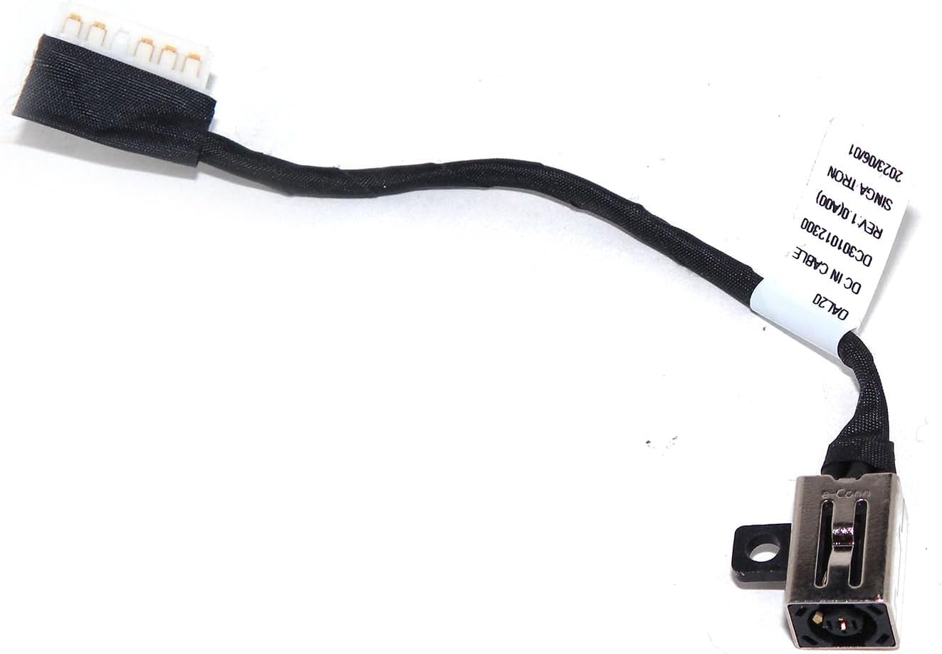 DC Power Jack Harness Cable for DELL Inspiron 3580 3582 3482 3583 P75F 228R6 DC301012300 image number 1