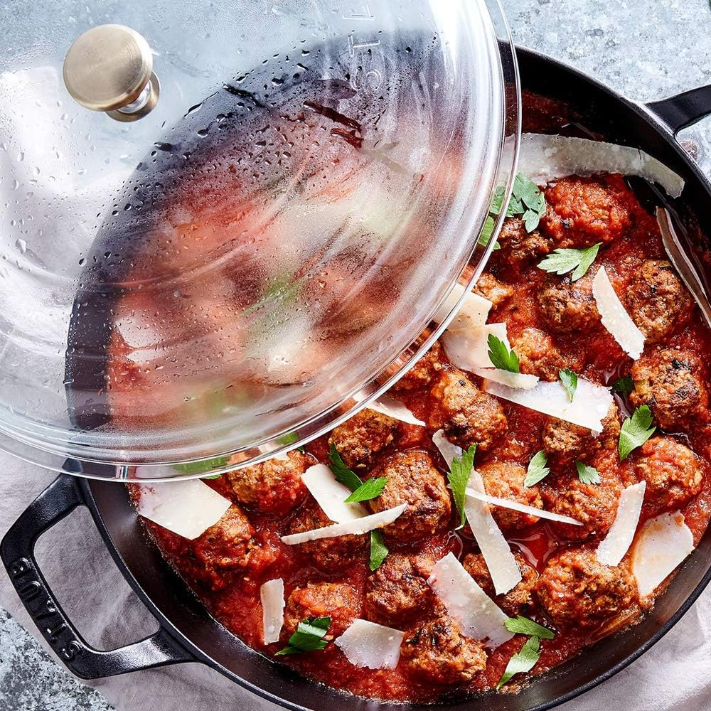 Staub 40501-023-0, Glass Lid, Transparent, 20 Cm image number 3