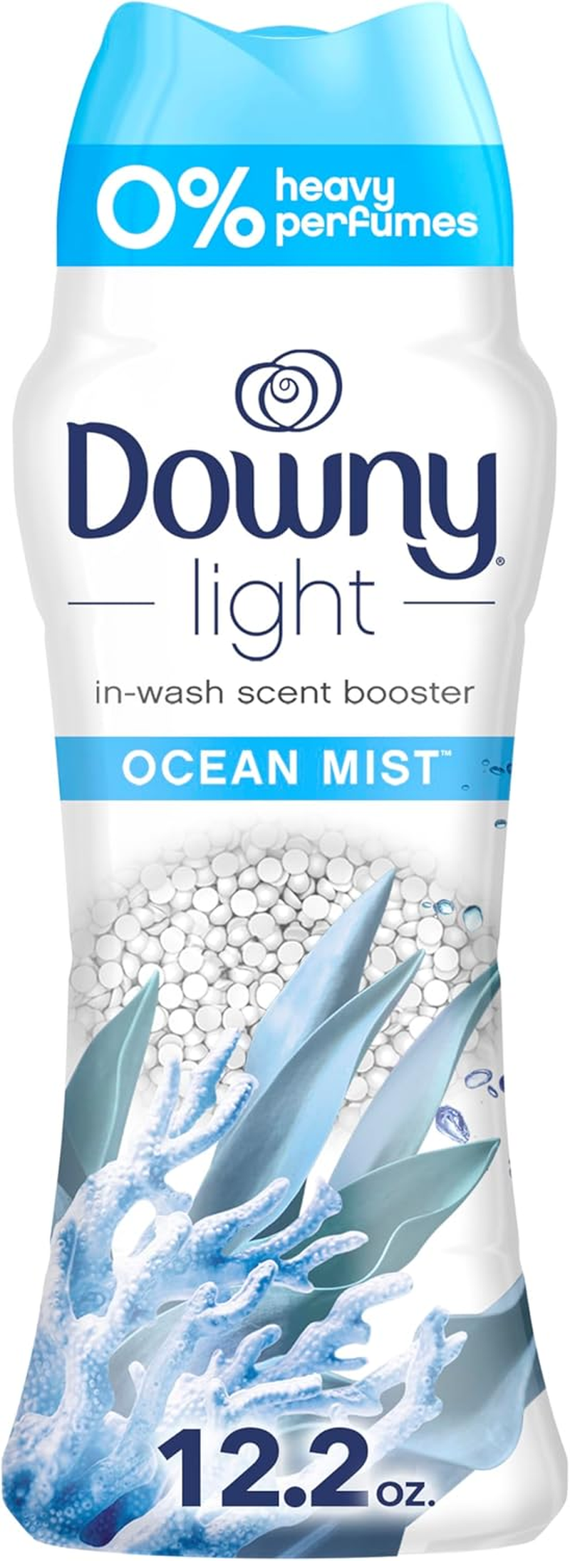 Downy Light Laundry Scent Booster Beads for Washer, Ocean Mist, 12.2 Oz, with No Heavy Perfumes image number 5