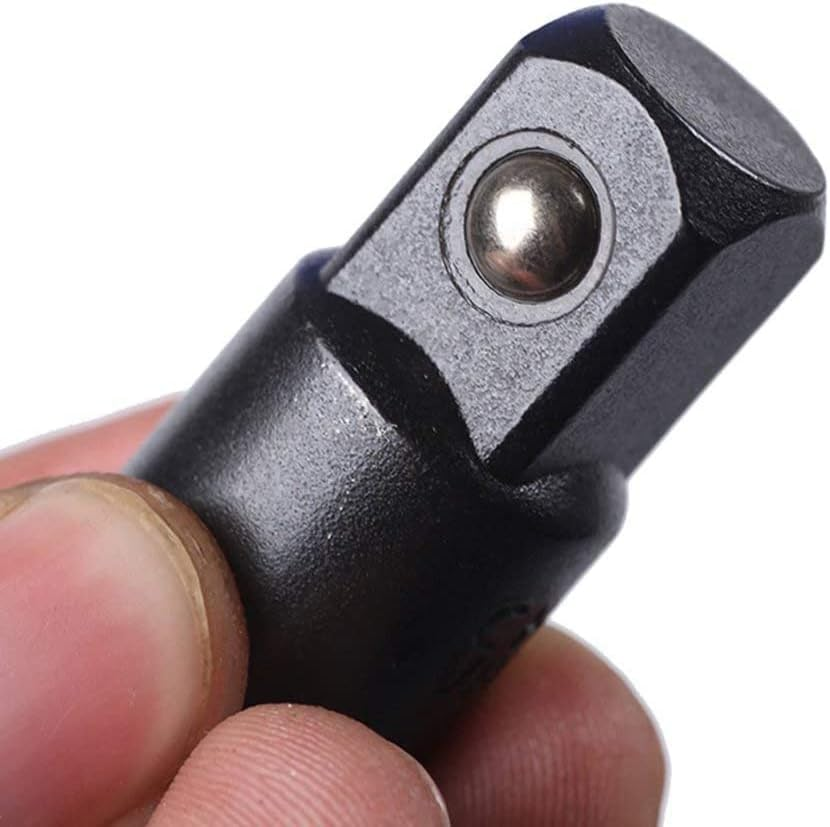 Yakamoz 4PCS Cr-V Impact Socket Adapter and Reducer Set for Impact Driver Ratchet Docket Extentsion Conversion Tool