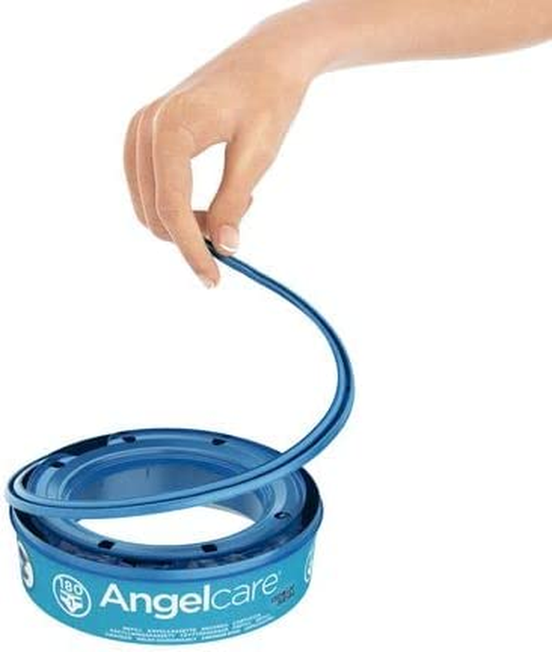 Angelcare Nappy Disposal System Refill Cassette, 1 Count (Pack of 2) image number 3
