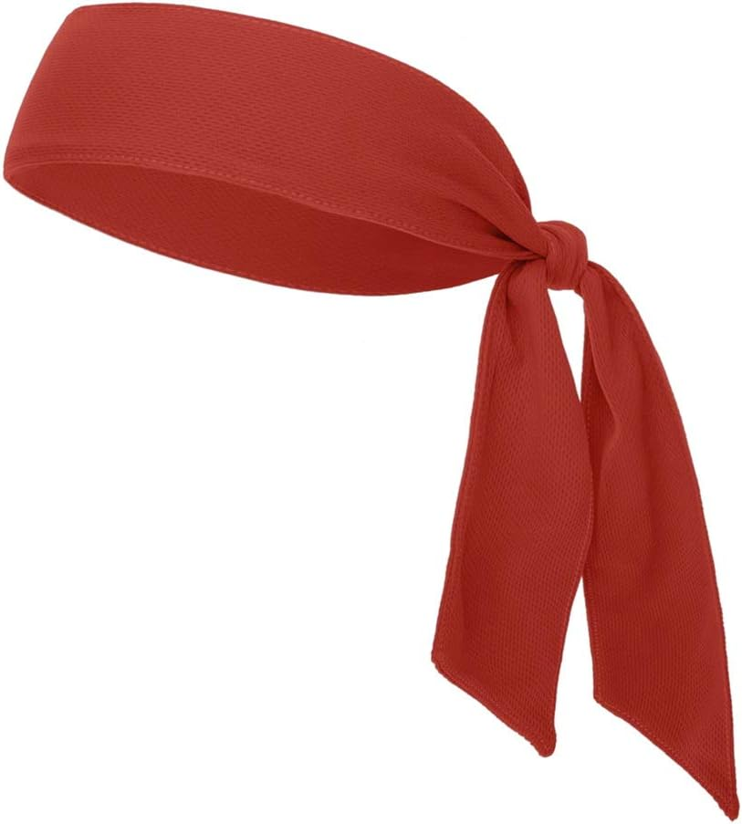 GOGO Head Tie, Tie Back Mesh Headband, Tennis Head Band image number 5