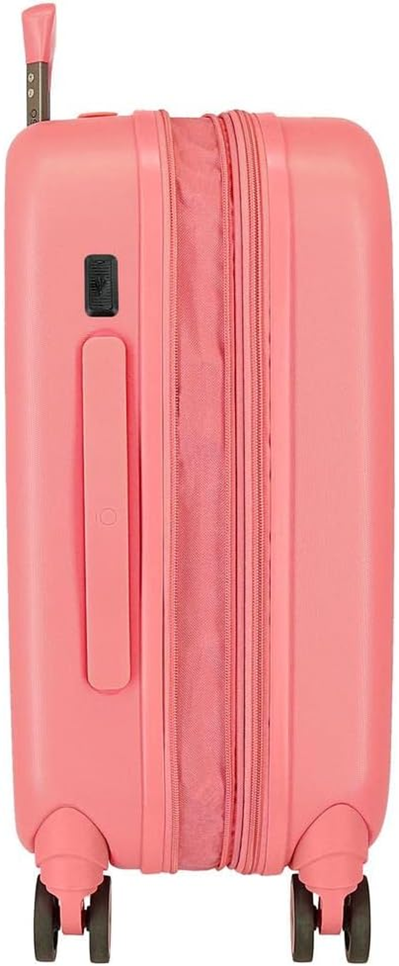 Enso Beautiful Natura Cabin Suitcase Pink 40 X 55 X 20 Cm Hard ABS Closure TSA 37L 2.7 Kg 4 Wheels Double Luggage Hand Luggage, Pink, Cabin Suitcase, Pink, Cabin Suitcase image number 2