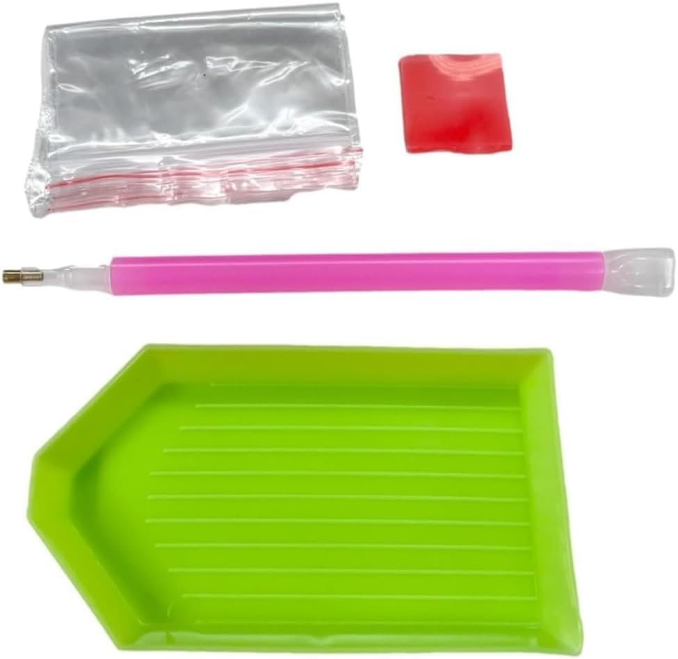 Syntego 5D DIY Christmas Reindeers in the Sky Diamond Painting Kit Painting for Adults 30Cm X 30Cm Crystal Embroidery Rhinestone Canvas image number 2