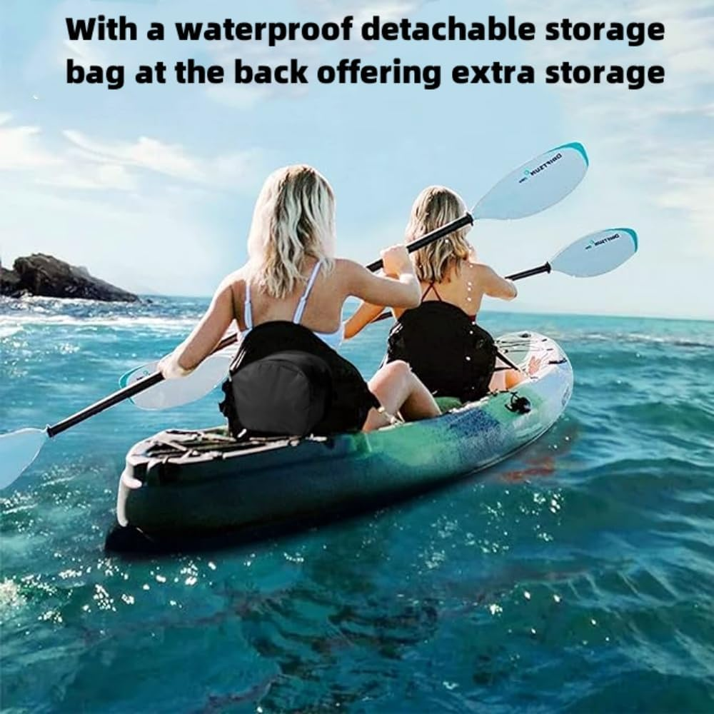 Kayak Seat Bag,Detachable Storage Bag,Water Resistant Seat Back Pocket,Storage Organizer,Kayak Accessories Pouch for Paddle Board, Kayak Seat, Canoeing,Fishing Boat Seat